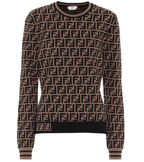 fendi brown top